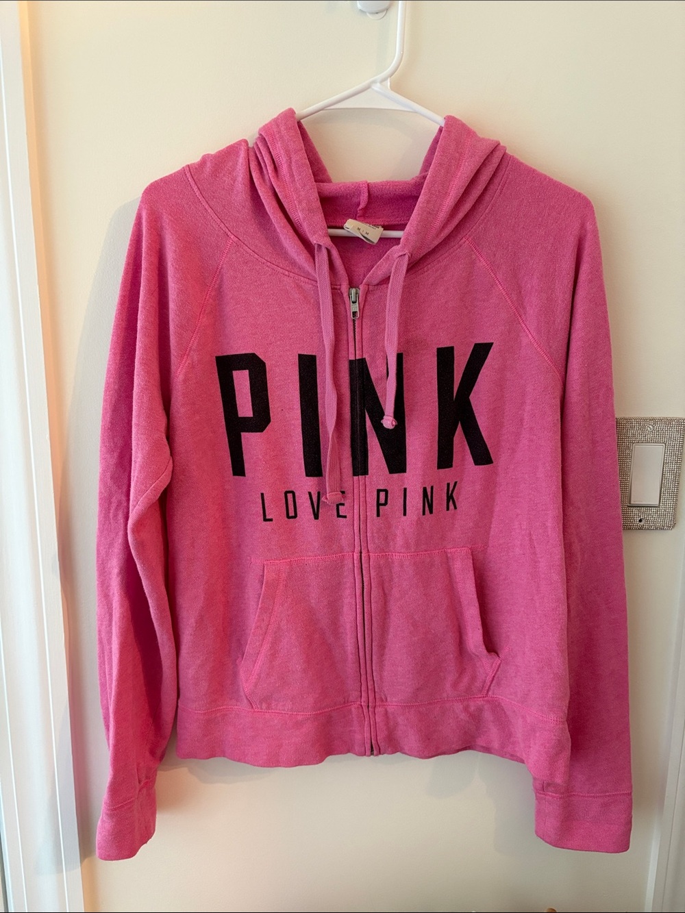 Victoria’s Secret pink full zip hoodie